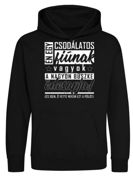 Kapucnis belebújós gyerek pulóver