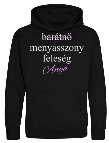 Kapucnis belebújós gyerek pulóver