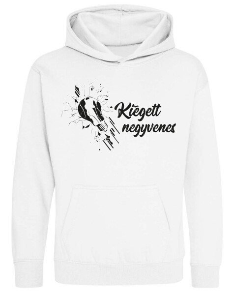 Kapucnis belebújós gyerek pulóver