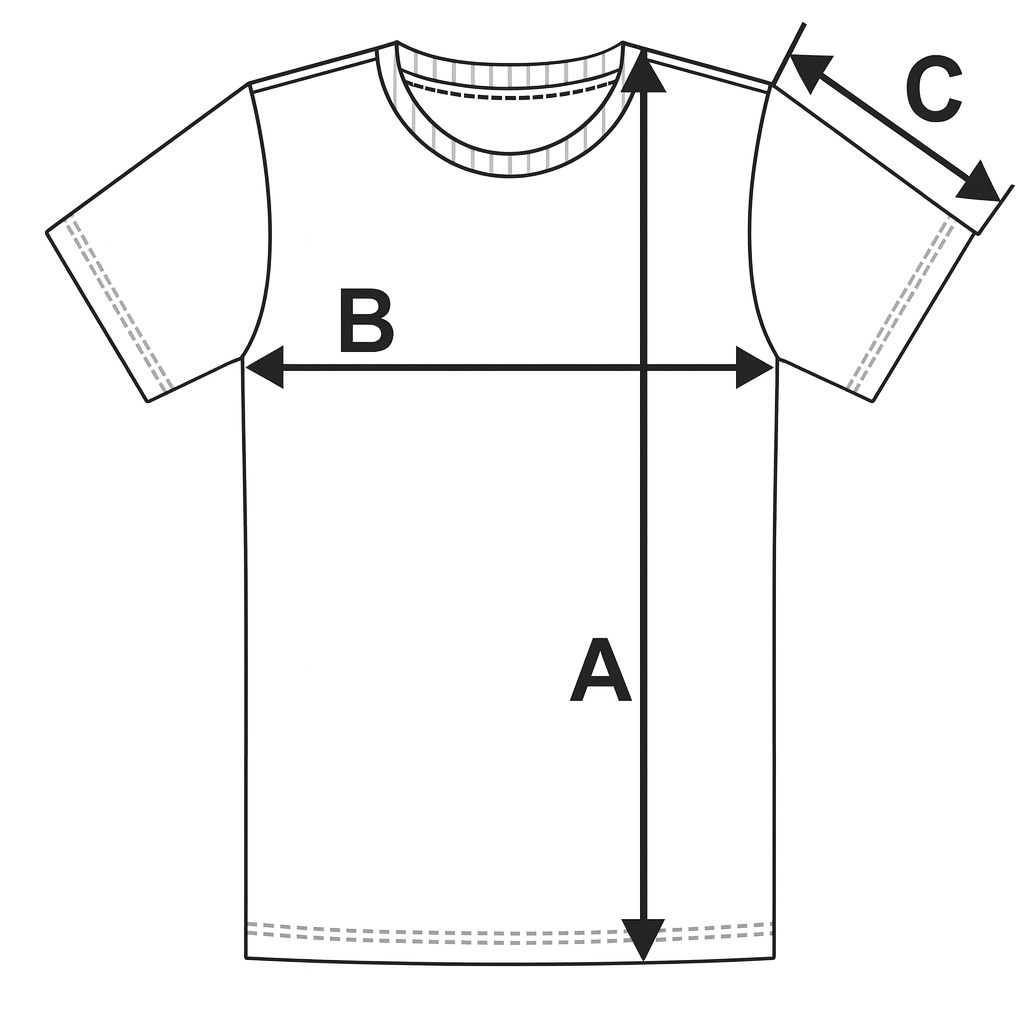 Egyedi Férfi Prémium Póló Mérettáblázat