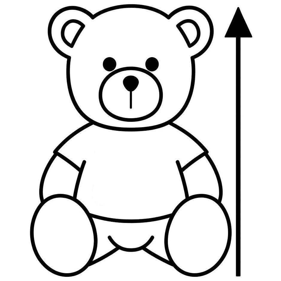 Plüssmaci egyedi pólóval Mérettáblázat